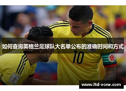 如何查询英格兰足球队大名单公布的准确时间和方式